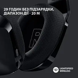 Навушники Logitech G733 Lightspeed Wireless RGB Gaming Headset Black (981-000864) - мініатюра 3