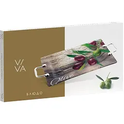 Блюдо Viva Olives з ручками 35x22.5 см (S3235-Q007) - мініатюра 4
