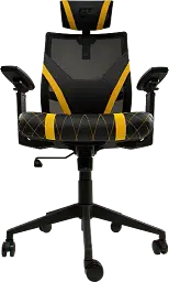 Геймерське крісло GT Racer чорне з жовтим (X-6674 Black/Yellow) - мініатюра 5