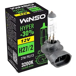 Галогенова лампа Winso H27/2 12V 27W PGJ13 HYPER +30%(712890)