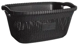 Корзина для білизни Violet House 1013 Віолетта ANTHRACITE 40 л (7228022) - мініатюра 2