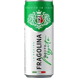 Напій винний напівігристий La Regina Fragolina Mojito 7% з/б 0.33 л