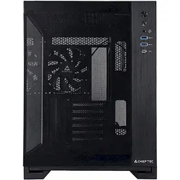 Корпус Chieftec Visio Air Black (GM-30B-M-OP) [135043] - мініатюра 2