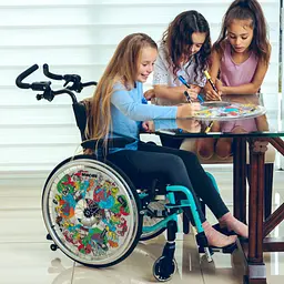 Активне дитяче крісло колісне Invacare Action 3 Junior Evolutive (Action 3 Junior Evolutive-1742) - мініатюра 10