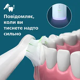 Електрична зубна щітка Philips Sonicare HX7406/02 серії 6100 біло-блакитна - мініатюра 6