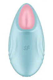 Смарт-вібратор для клітора Satisfyer Tropical Tip Light Blue - мініатюра 7