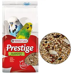 Корм для хвилястих папуг Versele-Laga Prestige Вudgies Верселе-Лага Престиж зернова суміш 1 кг (216200)