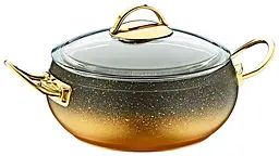 Кастрюля OMS 3141-IND-20-2,5 л-Gold 20 см 2.5 л золотистая