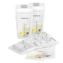 Пакети для зберігання грудного молока Medela, 180 мл, 25 шт. (008.0404) - мініатюра 3