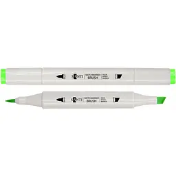 Набір акварельних маркерів Santi Sketch SM-72 зелена верба 6 шт. (390745)
