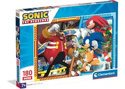 Пазл Clementoni Super: Пригоди Соніка (SuperСolor - Sonic Puzzle - 180 pcs.), 180 ел. (29795)