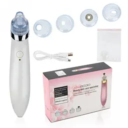 Вакуумний апарат для чищення пор обличчя XN-8030 White (kz125-hbr) - мініатюра 6