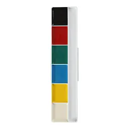 Акварельні фарби, 6 кольорів ZB.6540 SMART Line ZiBi (4823078933119) - мініатюра 2