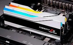 Модуль пам'яті G.Skill DDR5 32GB (2x16) Trident Z5 Neo 6000Mhz RGB White AMD EXPO CL30-36-36-96 1.35V (F5-6000J3036F16GX2-TZ5NRW) - мініатюра 3