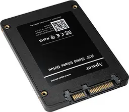 SSD накопичувач Apacer AS350X 512GB SATAIII 3D NAND (AP512GAS350XR-1) (6665481) - мініатюра 3