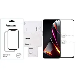 Скло захисне BeCover Nubia Neo 3 5G Black (713883) - мініатюра 6