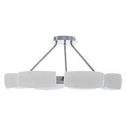Люстра стельова Brille галогенна G9 40W CH (BR-01 329C/8) - мініатюра 3