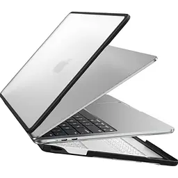 Пластикова накладка (верх та низ) DK HardShell Case для Apple MacBook Pro 16` M1-M4 A2485/A2780/A2991/A3403/A3186 (2021-2024) Black [151635]