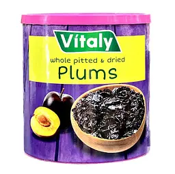 Чорнослив в'ялений Vitaly Plums без кісточи 400 г