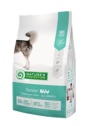 Сухий корм для дорослих собак всіх порід від 7 років Nature's Protection Senior All Breeds, 4 кг