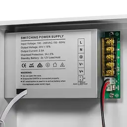 Джерело безперебійного живлення Kraft PSU-2425LED 24V (41-00042) - мініатюра 7