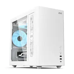 Корпус 2E Credo Plus V350WG White без БП (2E-V350WG) - мініатюра 1