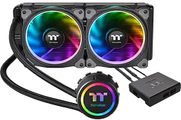 Водяне охолодження Thermaltake Floe Riing 240 TT Premium Edition RGB Black (CL-W157-PL12SW-A)