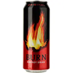 Уцінка. Енергетичний безалкогольний напій Burn Original 500 мл - мініатюра 2