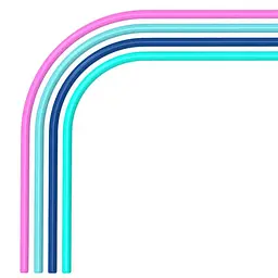 Набір кольорових силіконових трубок Chihiros Deluxe 4 Colors Tube для автоматичного дозування в акваріумі (4×3м, 2/4 мм) - мініатюра 3
