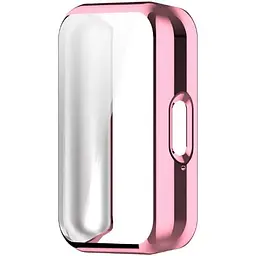 Чохол-накладка DK Samsung Galaxy Fit3 (R390) Silicone Face Case (pink rose) - мініатюра 4