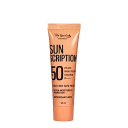 Сонцезахисний крем для обличчя з SPF 50 PA++++ Top Beauty Sun Scription, 30 мл