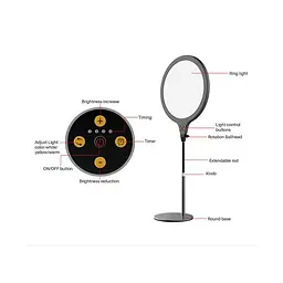 Відеосвітло Ulanzi Vijim Desktop Live Light UV-2324 K1 Black - мініатюра 4