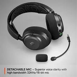 Ігрова гарнітура SteelSeries Arctis Nova 3P Wireless MultiPlatform Black (61686) - мініатюра 12