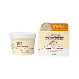 Маска Esfolio Pure Skin для обличчя Rice змивальна з екстрактом рису 120 г