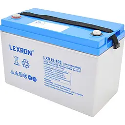 Акумулятор Lexron GEL 12V (12V/105Ah/1260Wh) (LXR12-105) [154054] - мініатюра 3