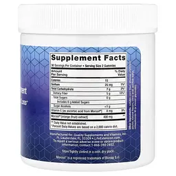 Засіб для корекції ваги Life Extension Mediterranean Weight Management 60 жувальних цукерок смак чорниці - мініатюра 4