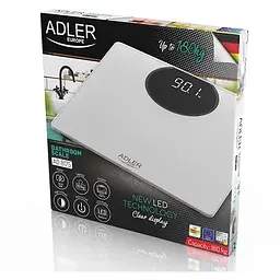 Ваги для ванної Adler AD 8175 LED дисплей 180 кг - мініатюра 5