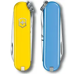 Ніж Victorinox Classic SD Ukraine Жовто-блакитний (0.6223.8G.28) - мініатюра 3