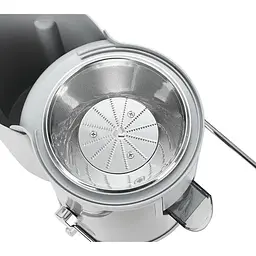 Соковитискач центрифужний Mesko MS 4126 600 Вт нержавіюча сталь + контейнер для соку 0.45 л сріблястий - мініатюра 3