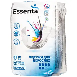 Підгузки для дорослих Essenta Normal XL 120-170 см 10 шт.