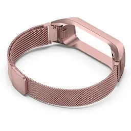 Ремінець-бампер DK Samsung Galaxy Fit2 (R220) Metal Milanese Loop Magnetic (pink rose) - мініатюра 2