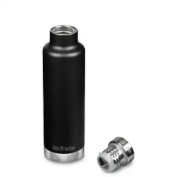 Термопляшка Klean Kanteen Insulated Classic Pour Through Cap 750 мл Black (1017-1009481) - мініатюра 2