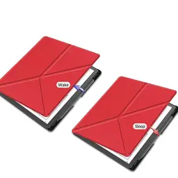 Чохол до електронної книги BeCover Ultra Slim Origami Amazon Kindle Scribe 10.2" Red (712581) - мініатюра 6