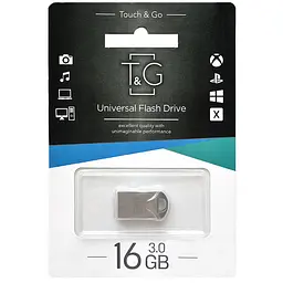 Флеш-накопичувач TG 106 Metal Series USB 3.0 - 16GB Срібний