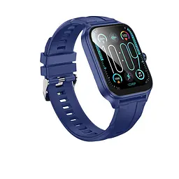 Смарт-годинник Hoco Y27 Smart sports watch (call version) Blue - мініатюра 2