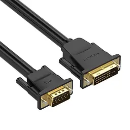 Кабель Vention DVI(24+1) to VGA Cable 1.5M Black (EABBG)