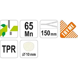 Секатор для гілок Flo 15 см 2 шт. (99195) - мініатюра 4