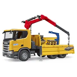 Масштабна модель автомобіля Bruder Scania Super 560R з краном-маніпулятором 1:16 з аксесуарами (03551) - мініатюра 8