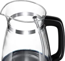 Электрочайник Russell Hobbs Hourglass 1.7 л стекло подсветка черно-серебристый kuh0015373 - миниатюра 3