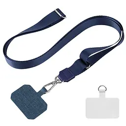 Шнурок Epik широкий (2 см) 140 см Dark Blue